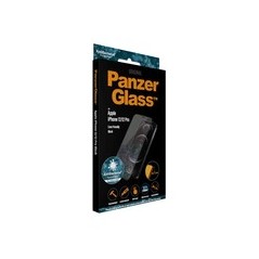PanzerGlass Screen Protector for Apple iPhone 12 & 12 Pro - Black Transparent, Ultimate Protection & Clarity